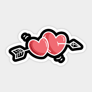 Love Hearts Sticker